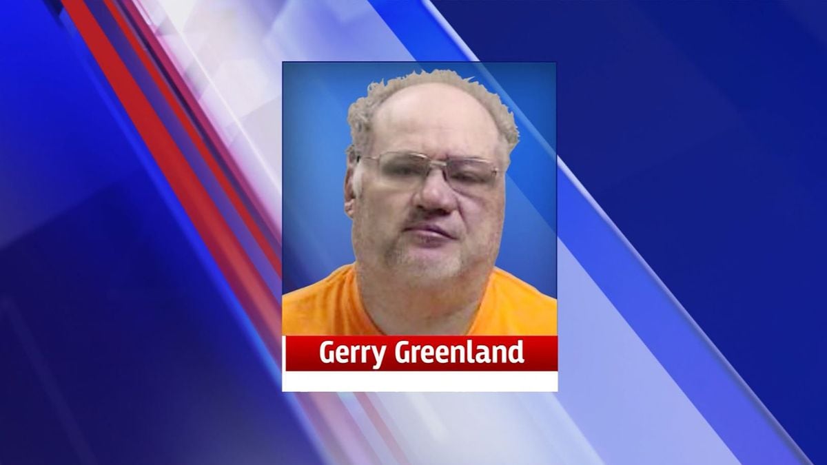 Gerry Greenland, 54, was taken into custody after allegedly striking a sheriff's vehicle with a bale spear connected to his tractor. (Source: WHO/Iowa DPS/CNN)