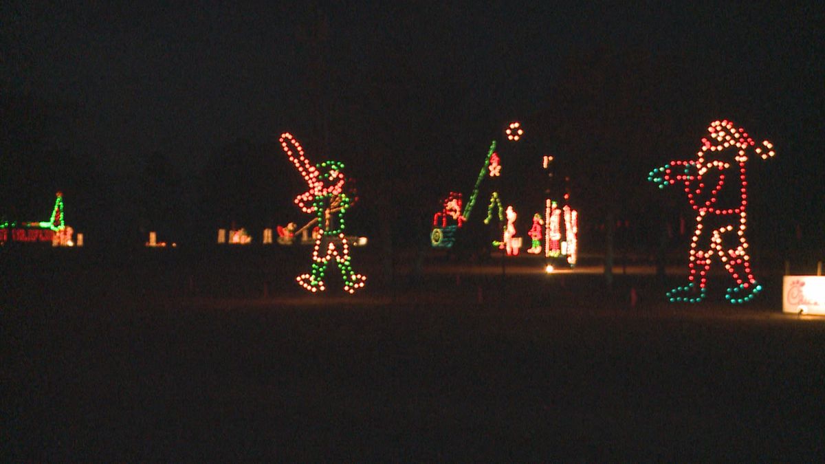 Festival of lights returns to Ardmore Regional Park