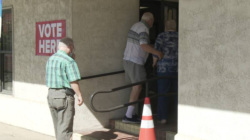The Grayson County election administration took COVID-19 precautions to ensure voter safety for...