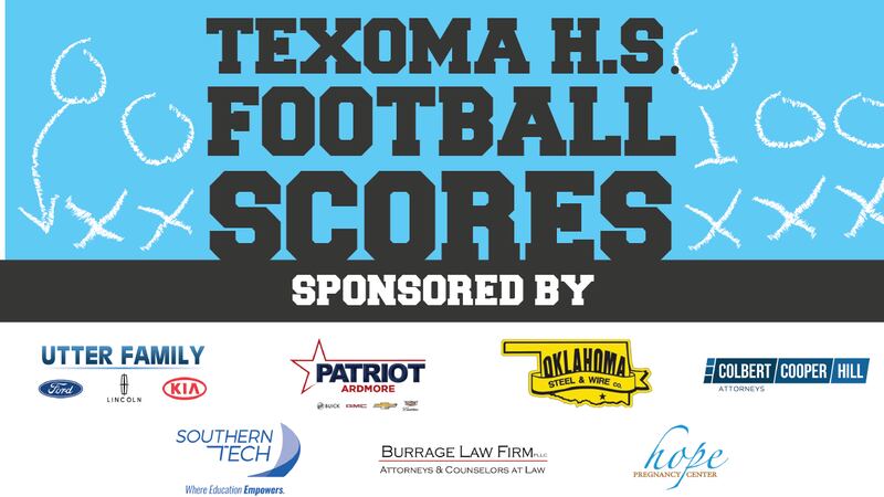 Texoma HS Football Scores