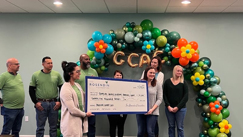 A non-profit in Sherman received a big donation Thursday for their work with local kids.