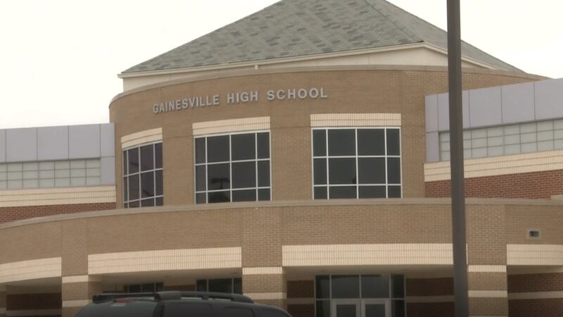 A false report of an active shooter put Gainesville High School on temporary lockdown.